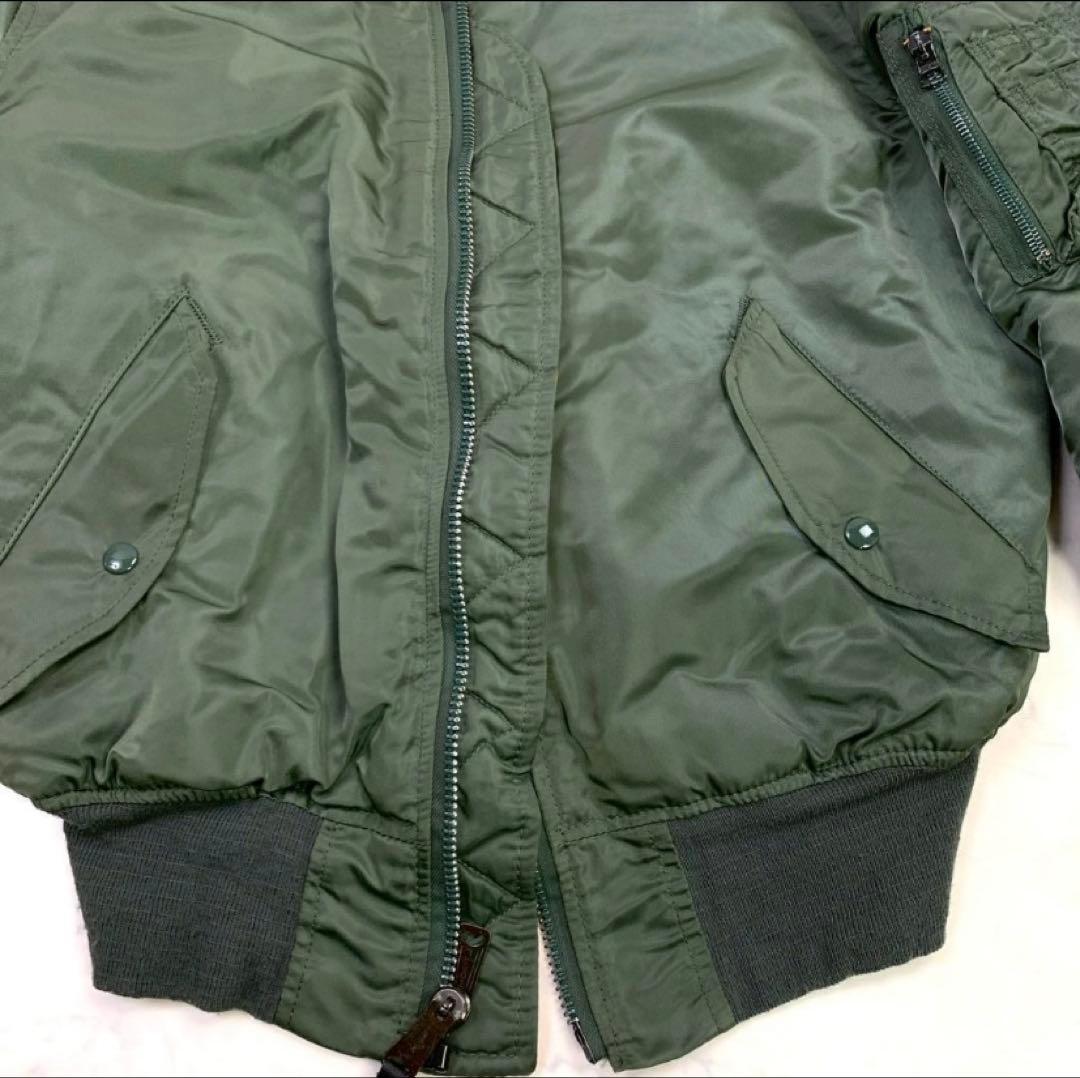 m*9様 80s旧タグ USA製 ALPHA MA-1 フライトジャケット M