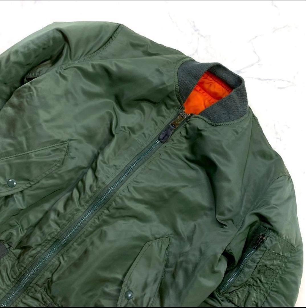 m*9様 80s旧タグ USA製 ALPHA MA-1 フライトジャケット M