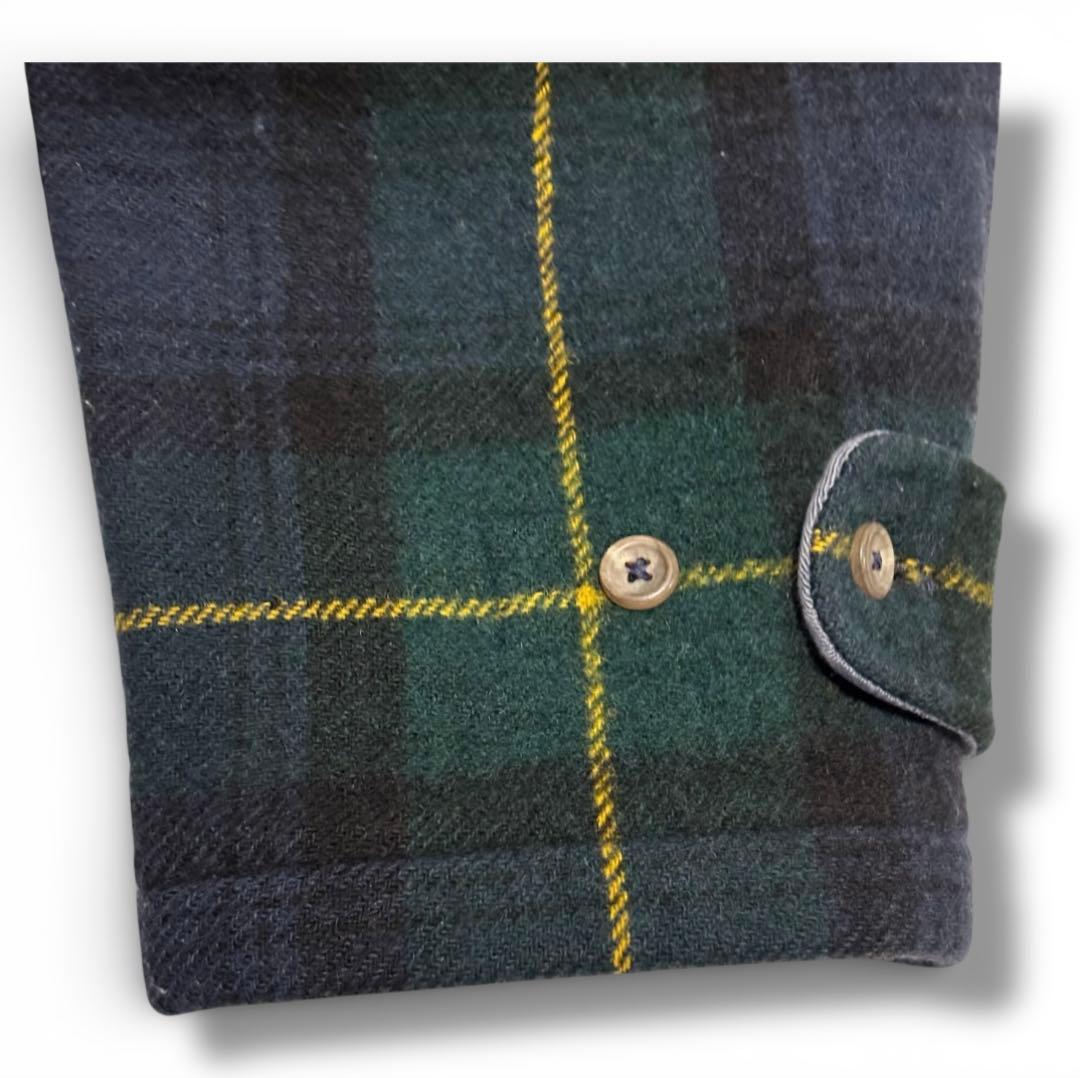 90s USA製 Polo Ralph Laurenダッフル ブラックウォッチL