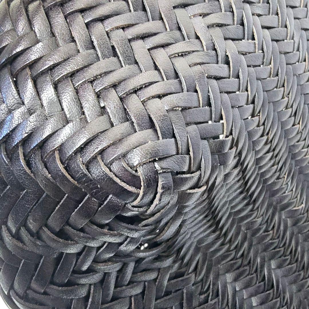 dragon diffusion レザー 編み込み カゴバッグ 大容量 トート