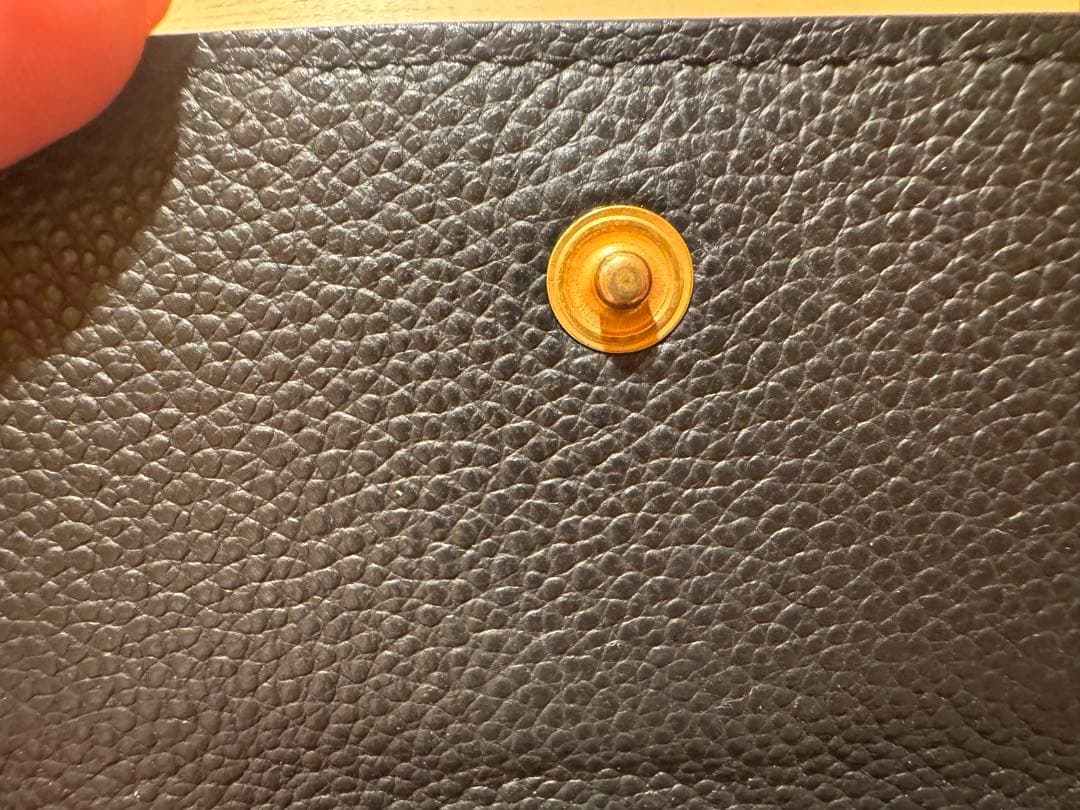 YSL ブラックレザーキーケース