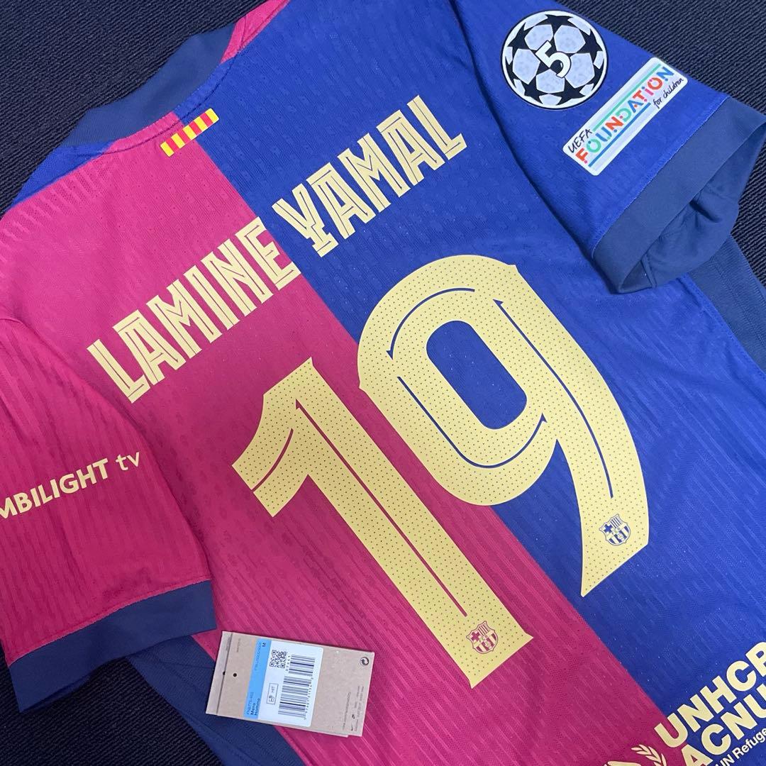 正規品　ラミン・ヤマル　2024-25　バルセロナ　オーセンティックユニフォーム
