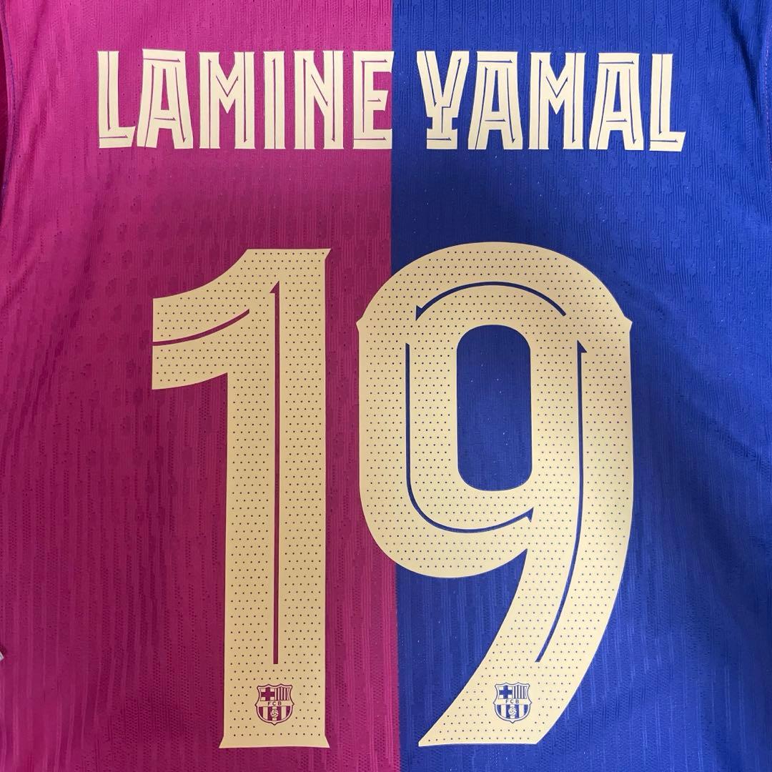 正規品　ラミン・ヤマル　2024-25　バルセロナ　オーセンティックユニフォーム