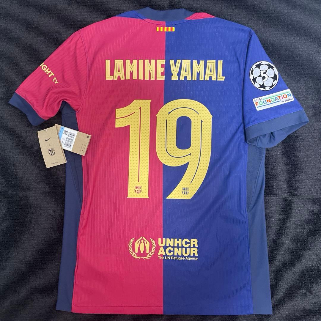 正規品　ラミン・ヤマル　2024-25　バルセロナ　オーセンティックユニフォーム