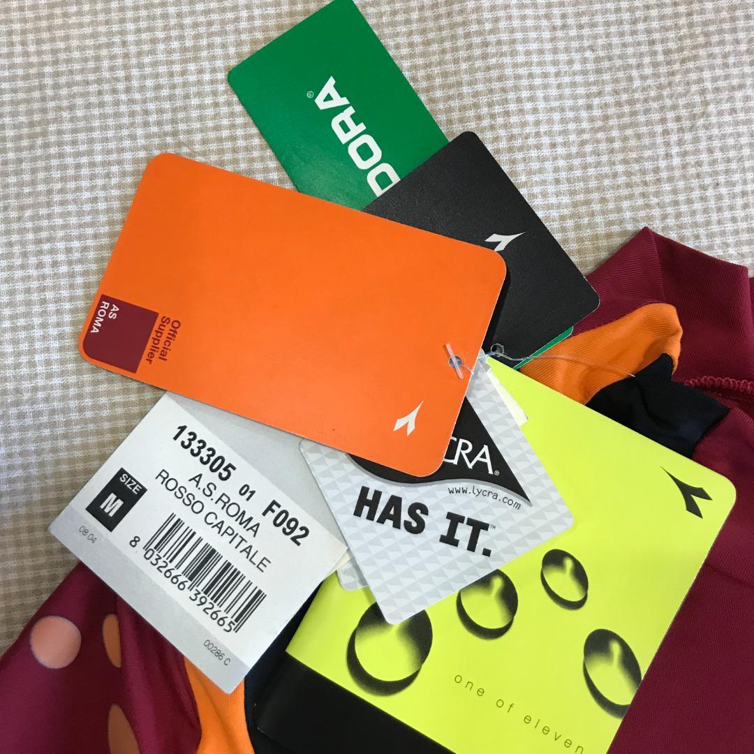 最終価格　04/05 DIADORA AS ROMA ホームレプリカ　Mサイズ