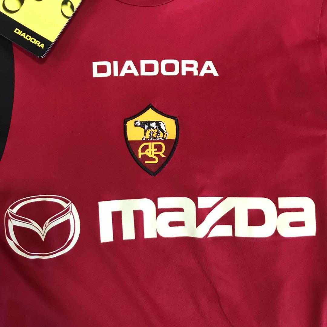 最終価格　04/05 DIADORA AS ROMA ホームレプリカ　Mサイズ