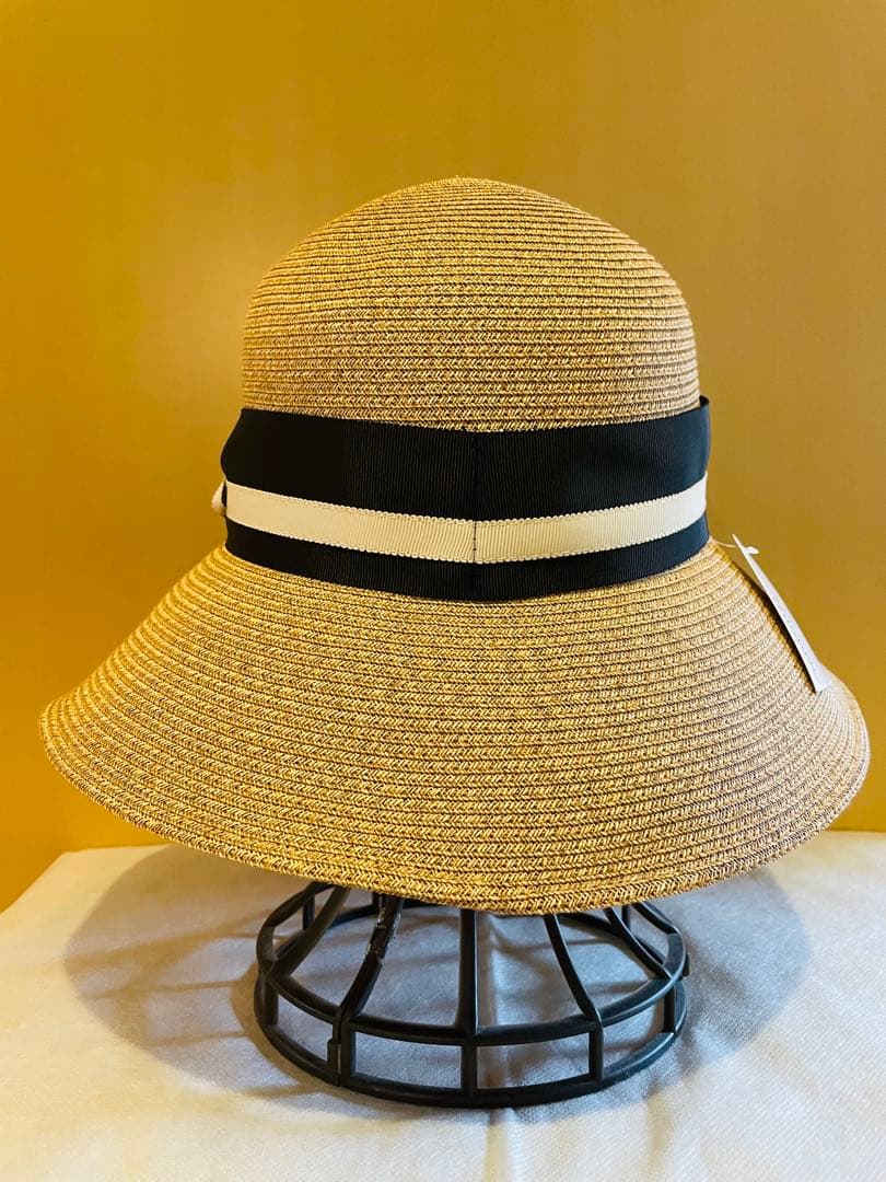 【maxim】新品未使用　マキシン　帽子　夏用　麦わら帽子　リボン