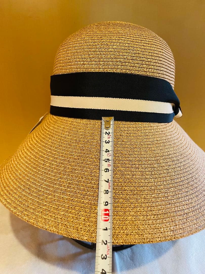【maxim】新品未使用　マキシン　帽子　夏用　麦わら帽子　リボン