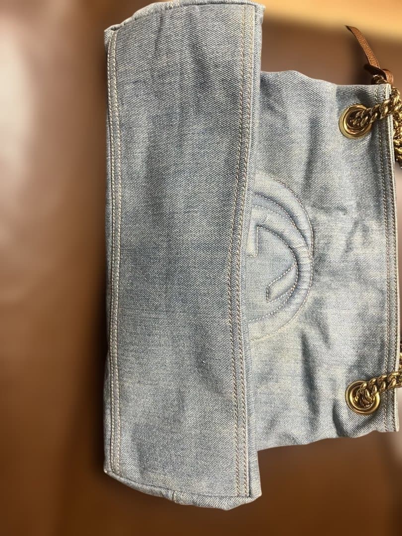 グッチデニムバック