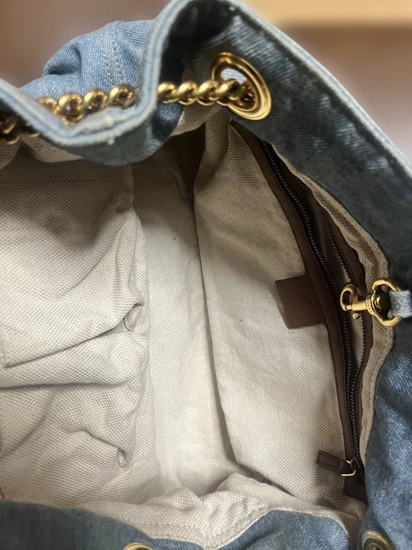 グッチデニムバック