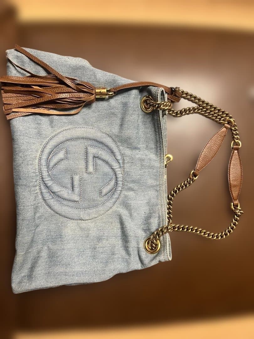 グッチデニムバック