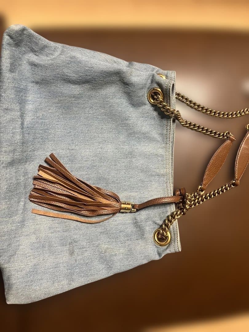 グッチデニムバック