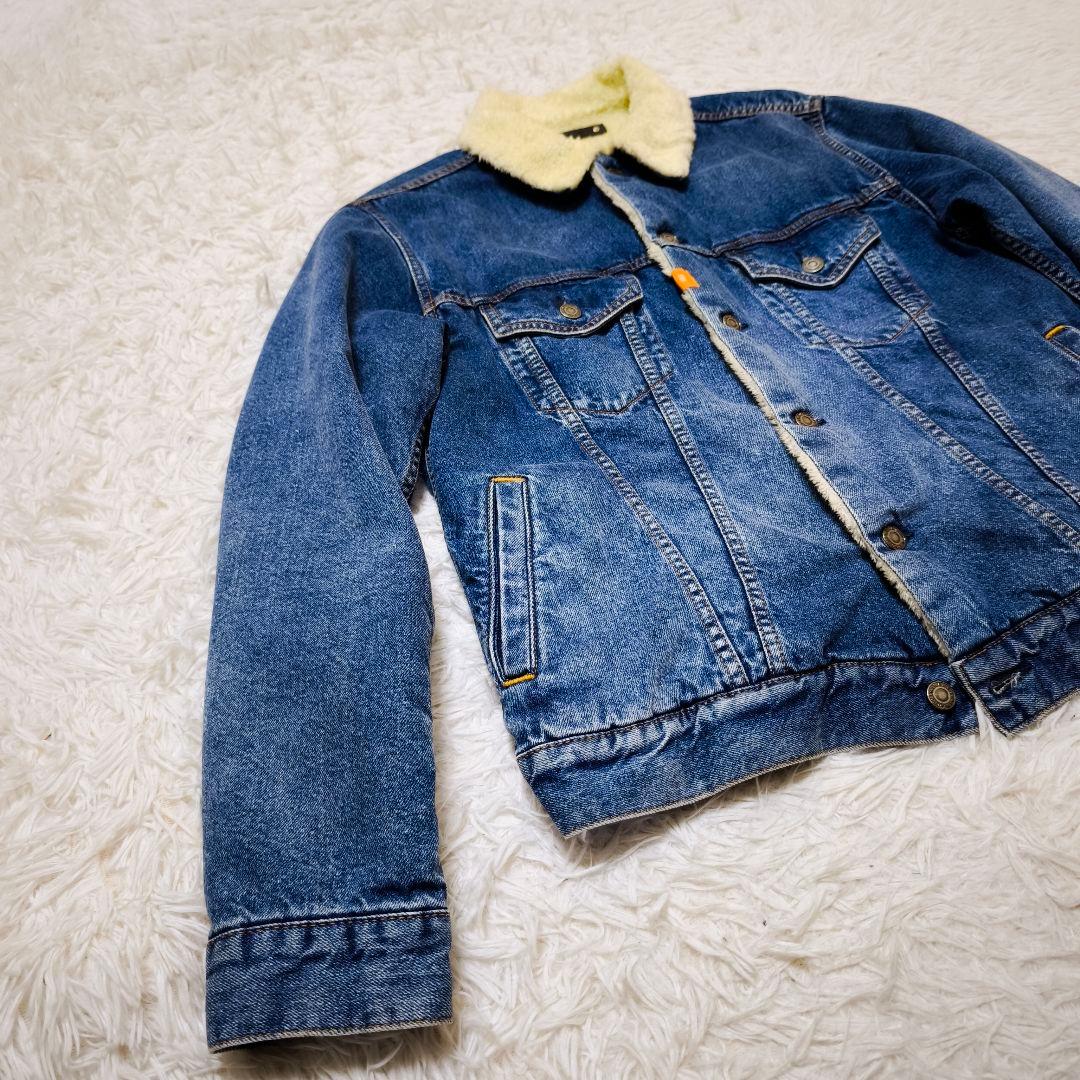 【未使用級】WIND AND SEA×MINE DENIMデニムボアジャケットL