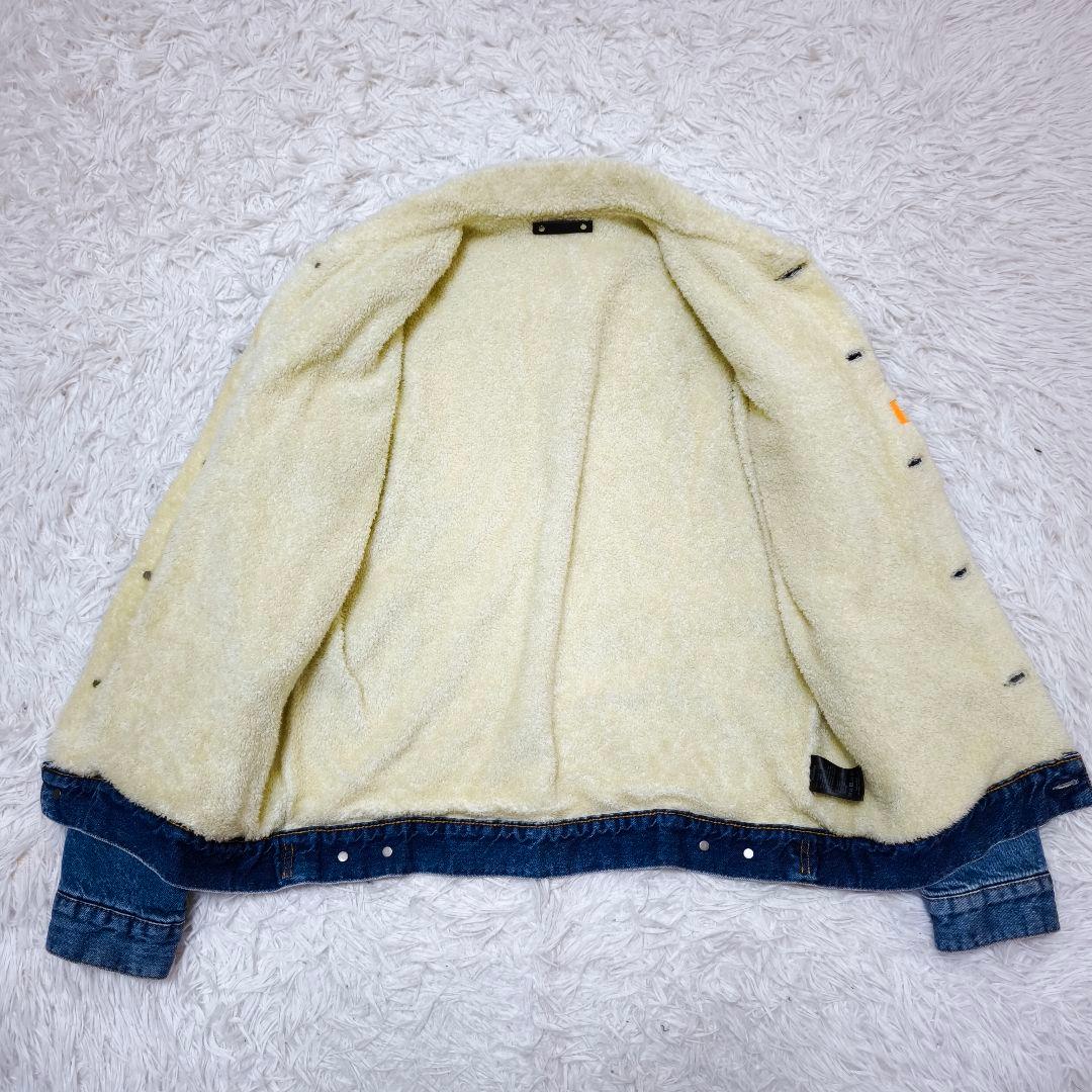 【未使用級】WIND AND SEA×MINE DENIMデニムボアジャケットL