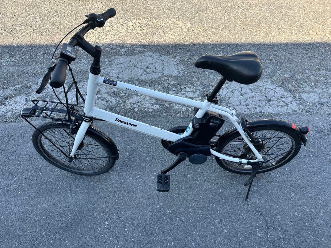 Panasonic 電動アシスト自転車 ホワイトVELO STAR8146