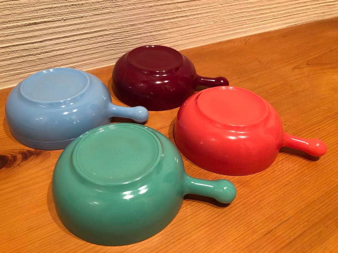 グラスベイク:フレンチキャセロール 4色セット