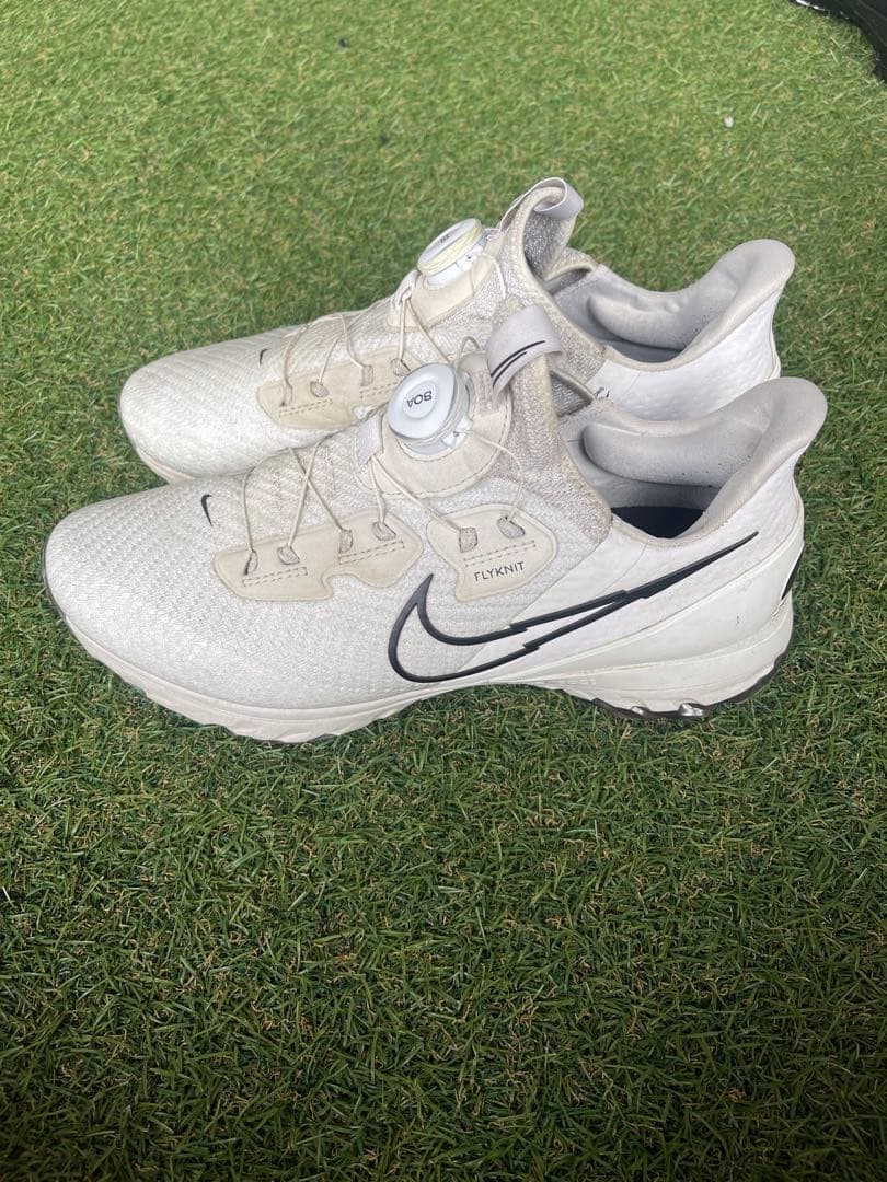Nike ゴルフシューズ インフィニティツアー　BOA 白