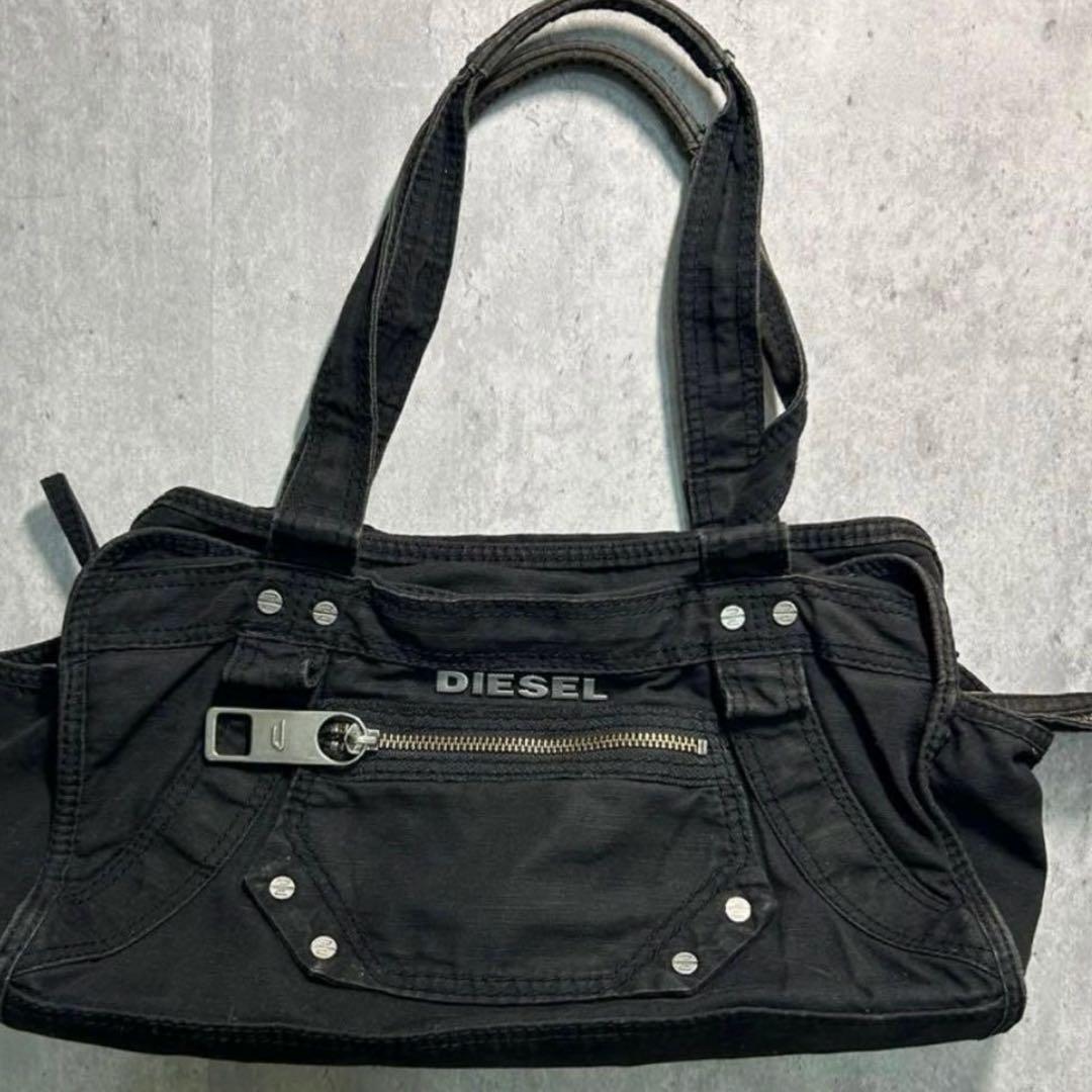 DIESEL archive l logo ショルダーバッグ　Y2K ①