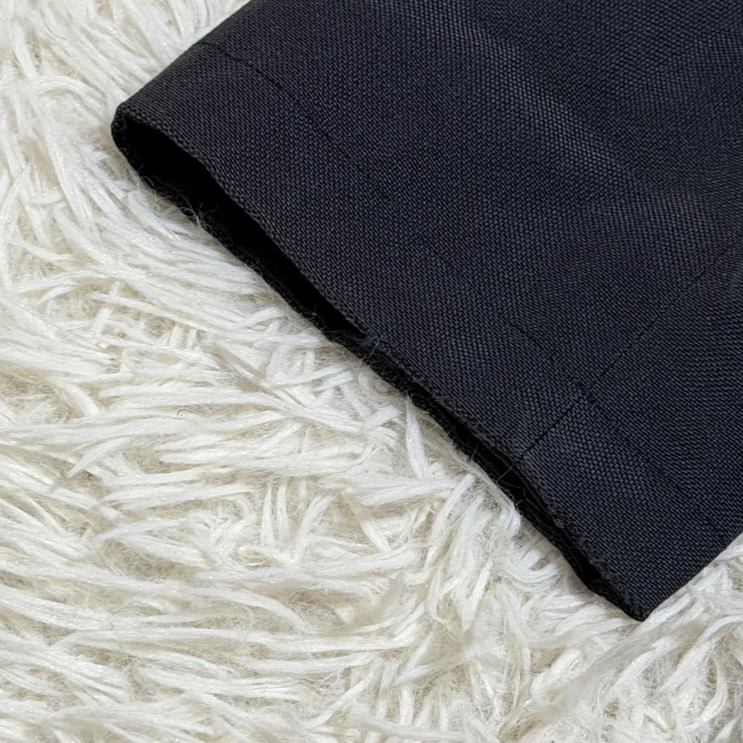 16069✨フェンディ リバーシブルコート 黒 ファー取外し可 ベルト付