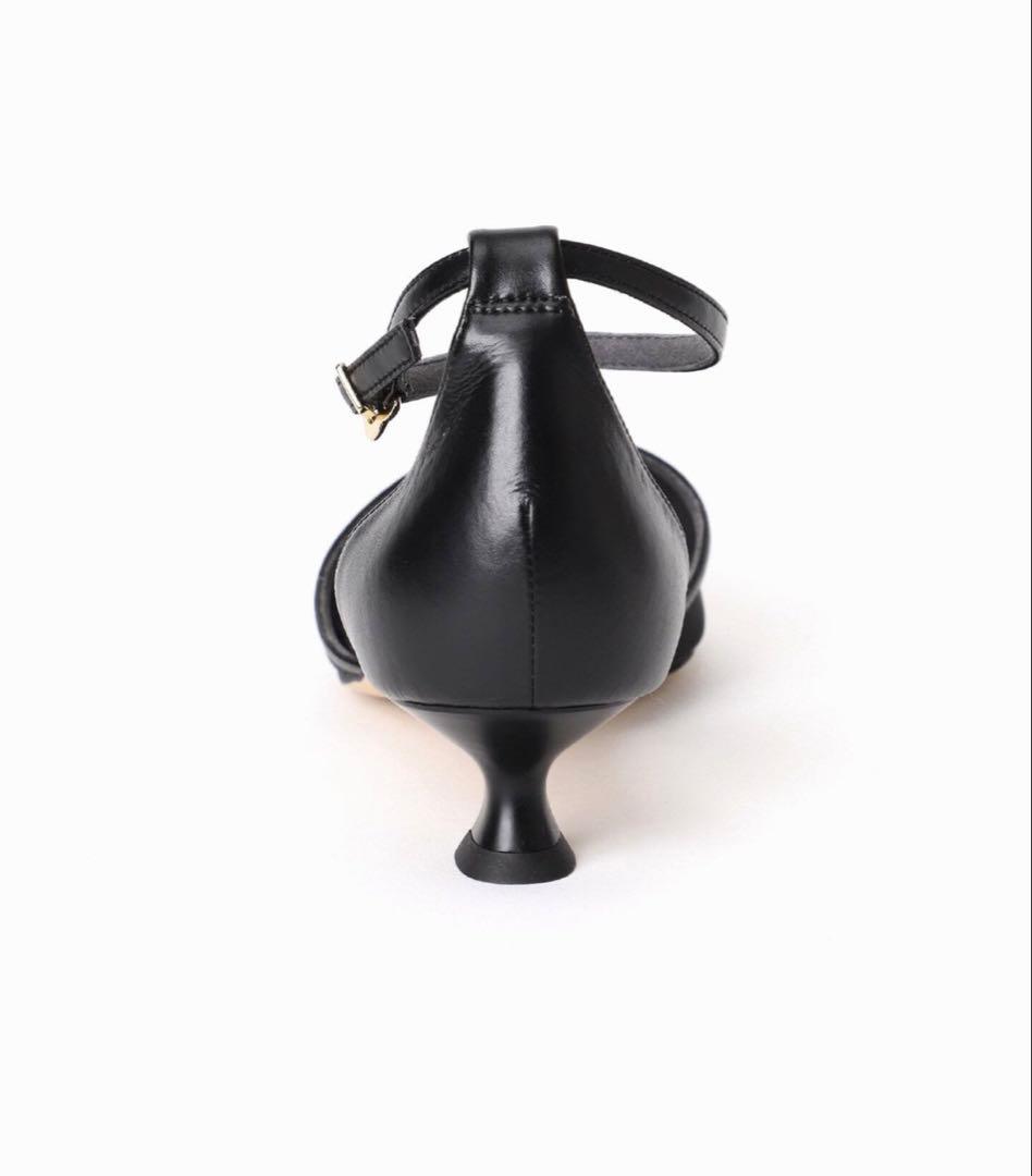 【EC完売品】LE TALON 3.5cmTストラップシアーパンプス