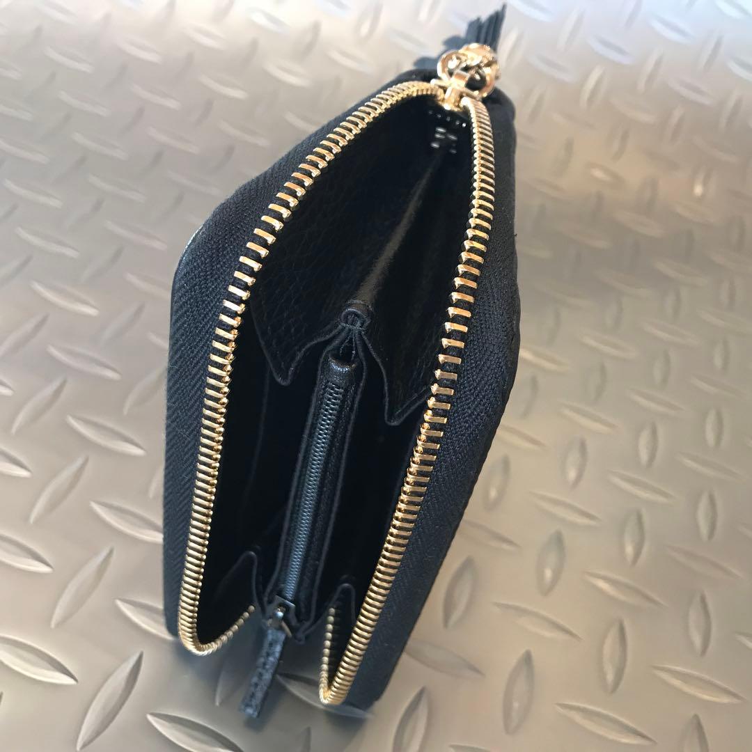 グッチ GUCCI ソーホー　ウォレット黒