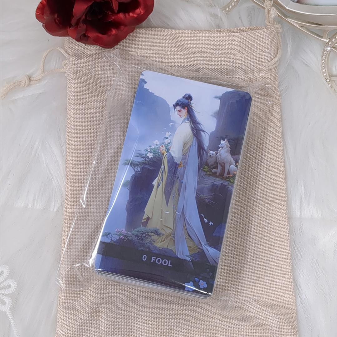 【正規品タロットカード】PVC製✨儚い夢のような神秘的な美麗アートワークのデッキ