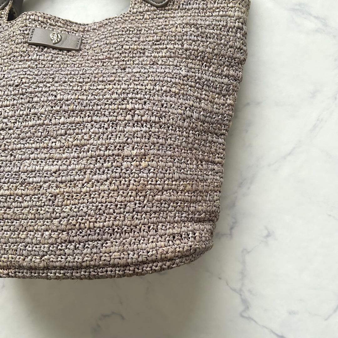 極美品✨ヘレンカミンスキー ラフィア トートバッグ CassiaS ショルダー付