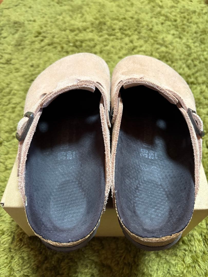 ビルケンシュトック BIRKENSTOCK ボストン ピンク 幅広39/25cm