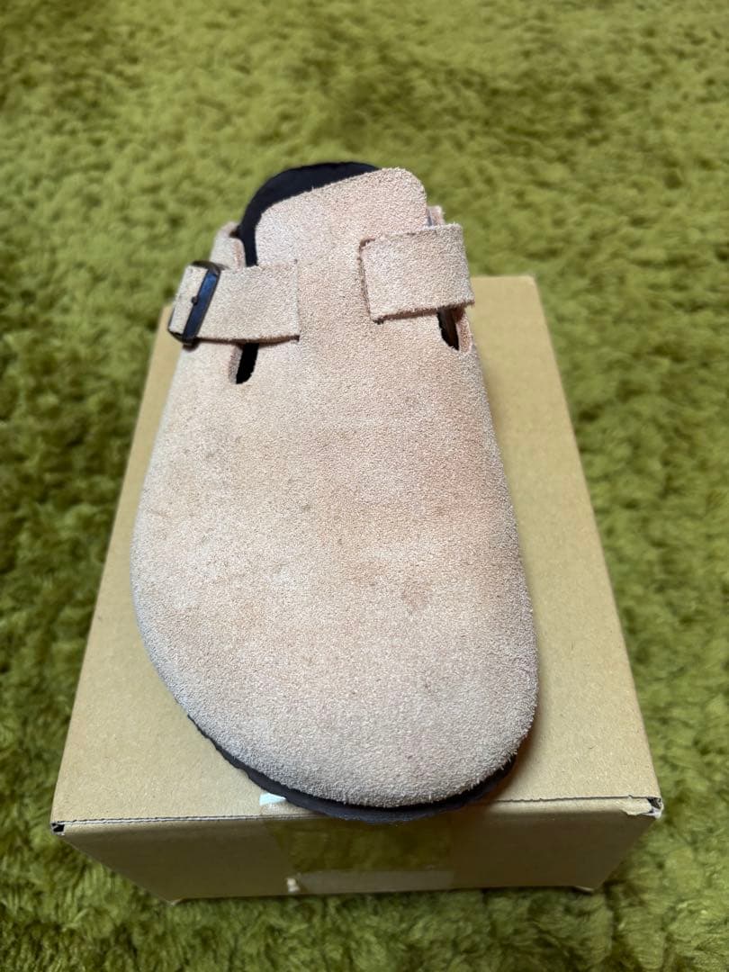 ビルケンシュトック BIRKENSTOCK ボストン ピンク 幅広39/25cm
