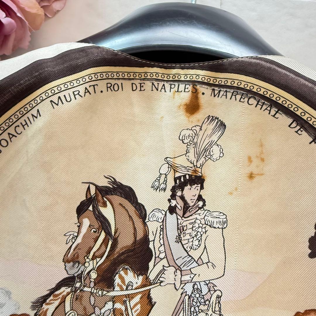 希少✨HERMES マルジェラ期 シルク100% ベスト ジレ スカーフ柄 38