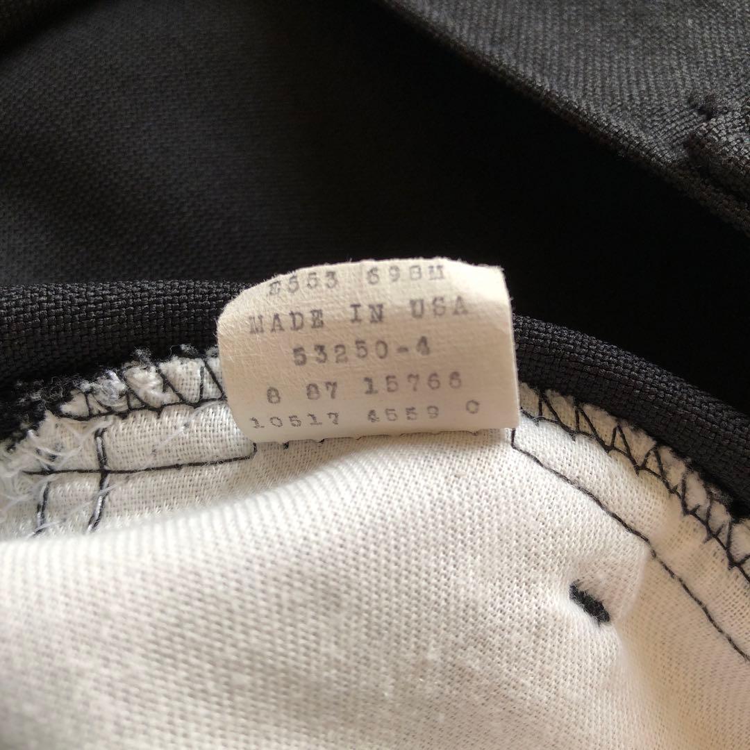 80s リーバイス 517 スタプレ ブラック 黒 ブーツカット フレア