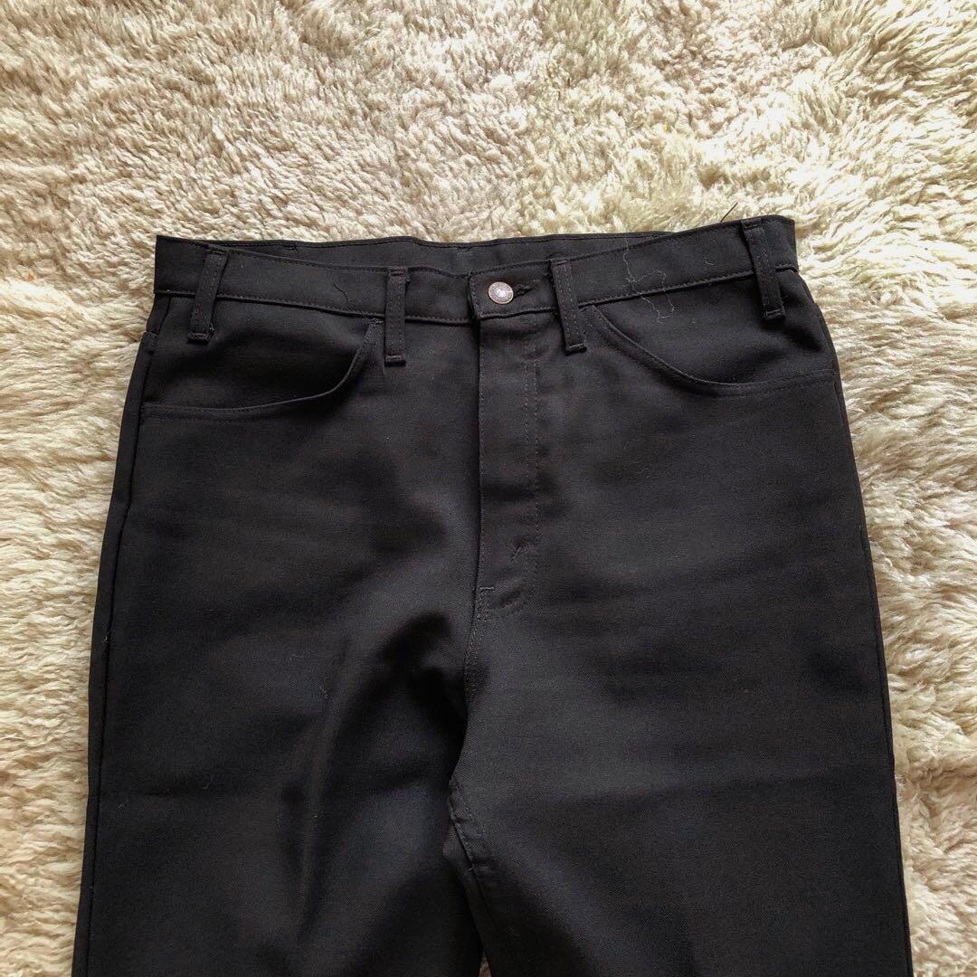 80s リーバイス 517 スタプレ ブラック 黒 ブーツカット フレア