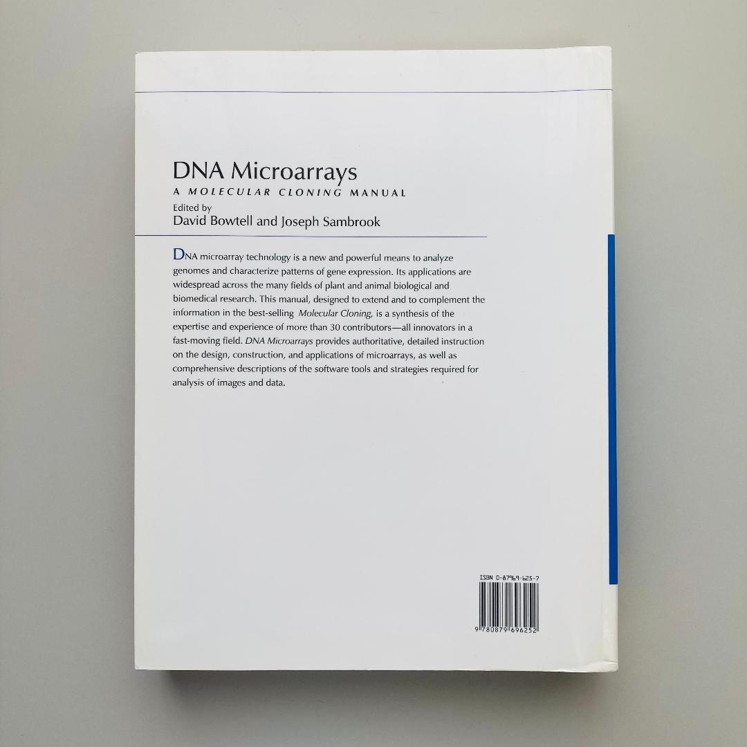 【洋書・専門書】DNA Microarrays
