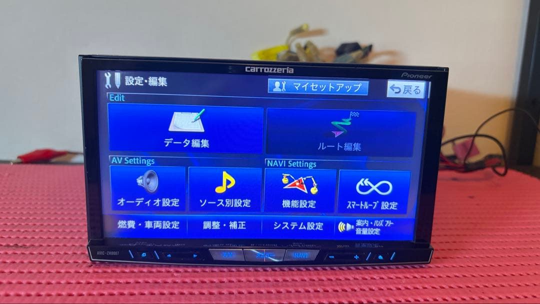 Pioneer carrozzeria Avic-zh0007カーナビ 7インチ