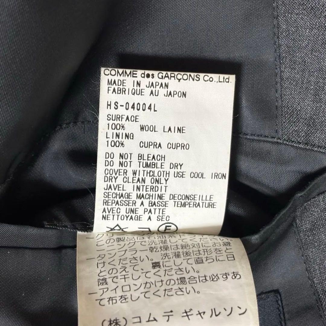 極美品　99sCOMMEdesGARCONS HOMME スーツ グレー L