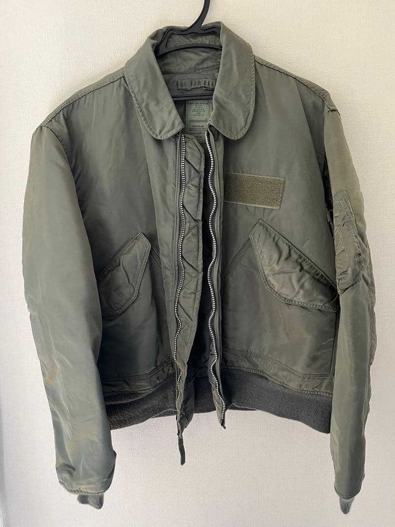 CWU-45P フライトジャケット　カーキ　 MA-1型短丈ブルゾン