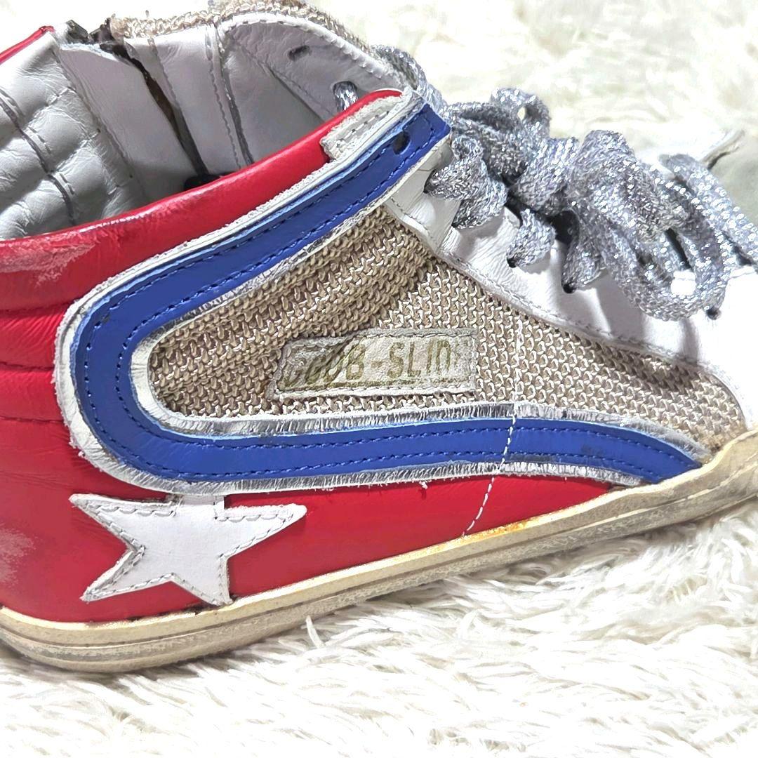 GOLDEN  SLIDE スニーカー 37 ハイカット イタリア製