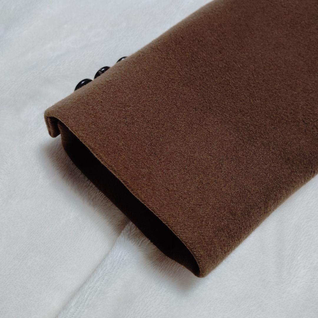 【売約済】バーバリー　チェスターコート　カシミアウール　ダブル　マキシ丈　М相当