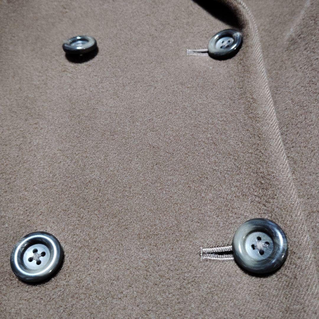 【売約済】バーバリー　チェスターコート　カシミアウール　ダブル　マキシ丈　М相当