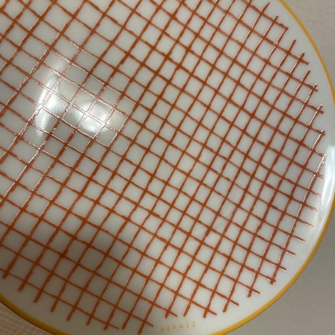 エルメス　ウォークインザガーデン　レッド　パンプレート　デザートプレート