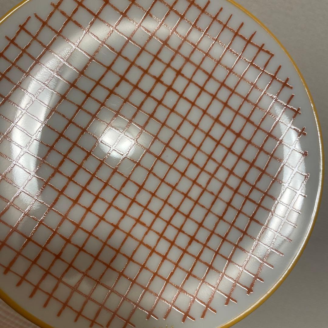 エルメス　ウォークインザガーデン　レッド　パンプレート　デザートプレート