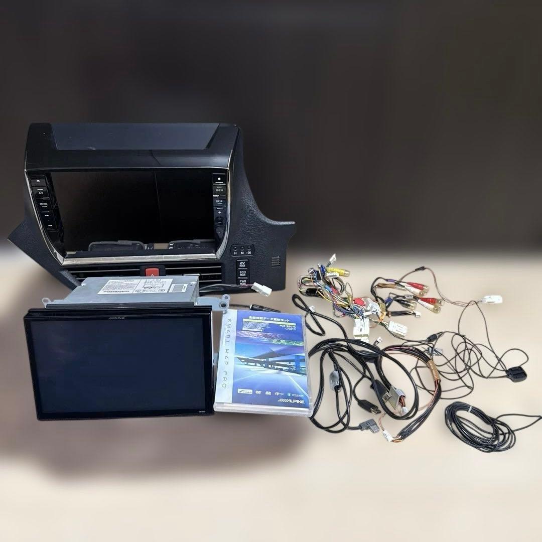 ALPINE EX1000 VO カーナビゲーション 地図更新済