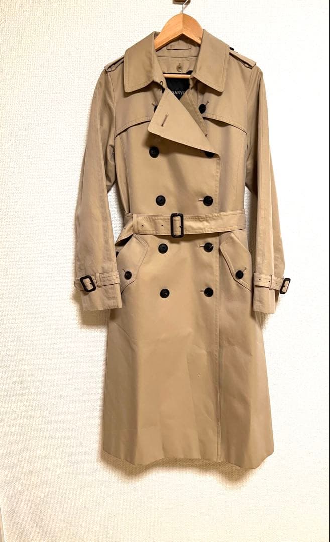 LEEマルシェ　100年コート　サンヨー　トレンチコート　ベージュ　38
