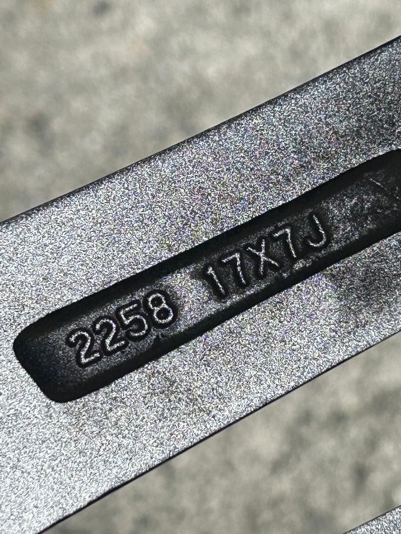 tino 様Zmeist VS-1 17インチ 中古アルミホイール