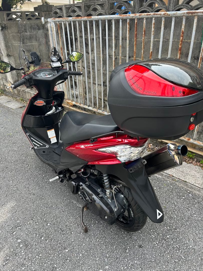 沖縄からアドレスＶ１２５Ｓ外しＰＬＸ空燃比計汎用