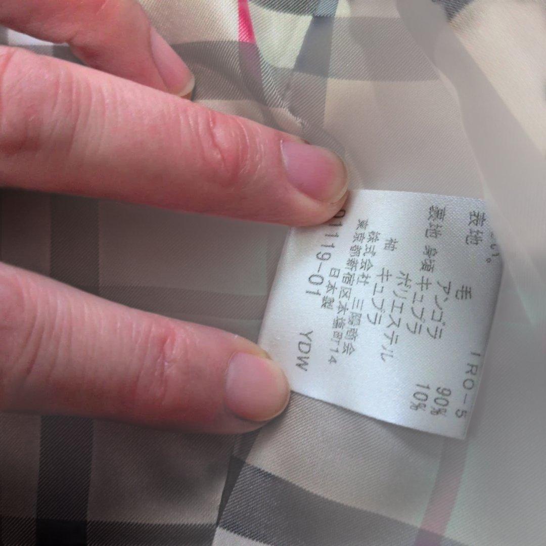 バーバリーロンドン　黒のテーラードジャケット　40号