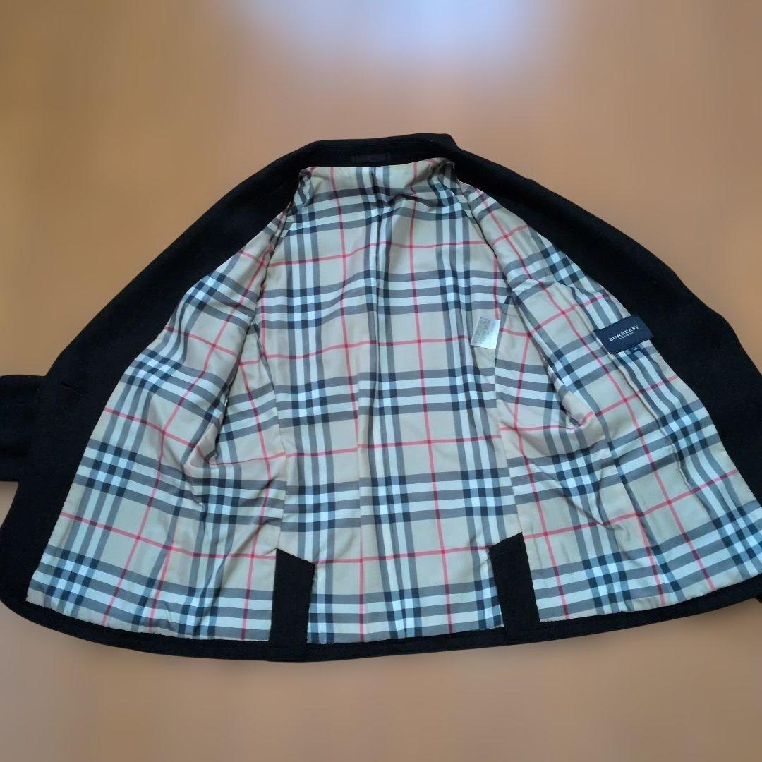 バーバリーロンドン　黒のテーラードジャケット　40号