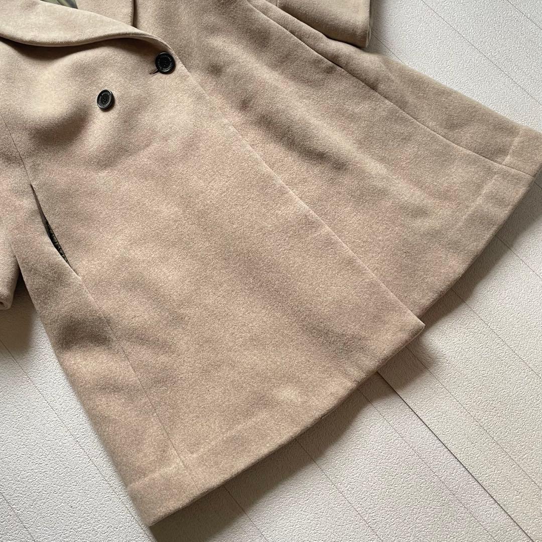 Sov. ダブルスタンダードクロージング カシミア混 ウールコート　F