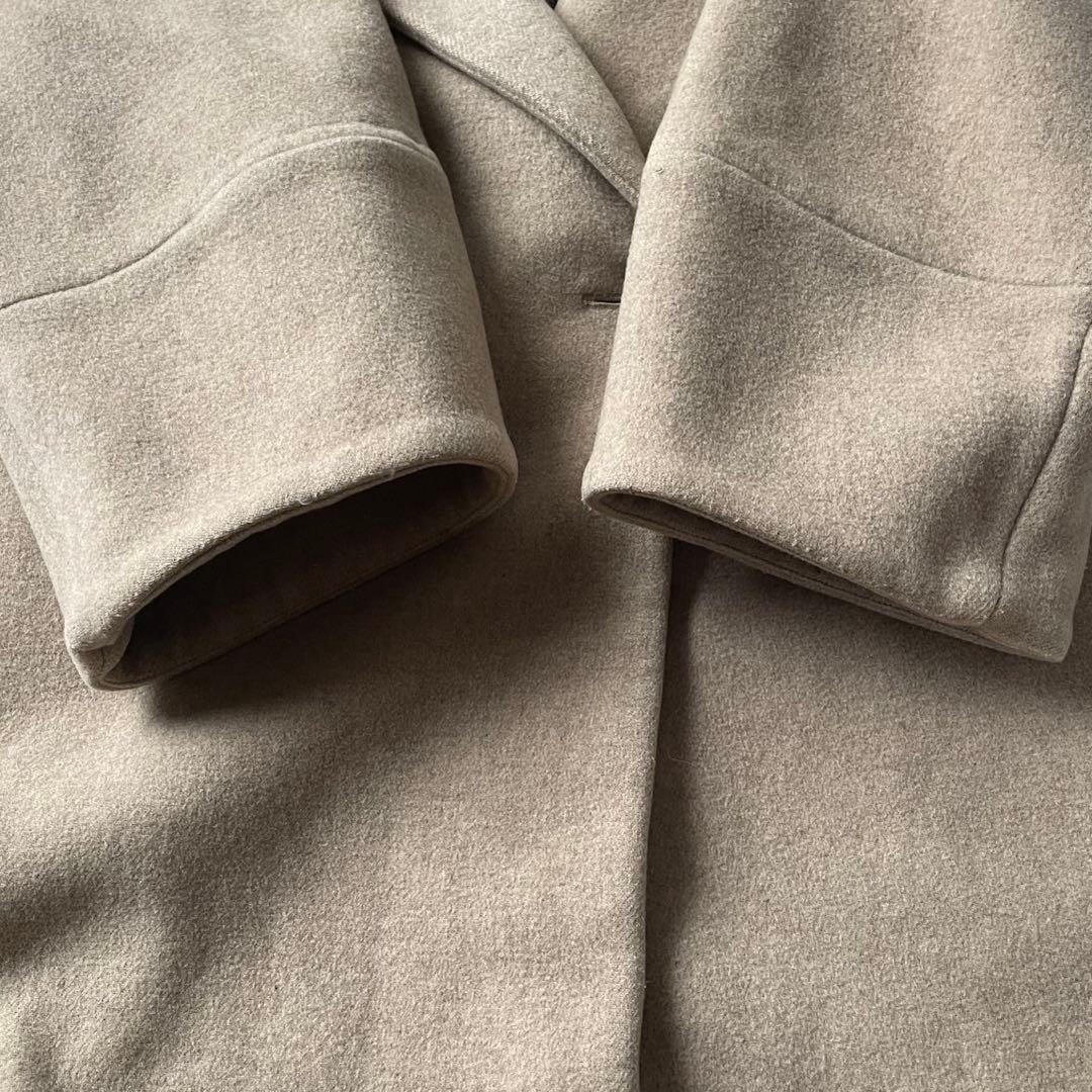 Sov. ダブルスタンダードクロージング カシミア混 ウールコート　F