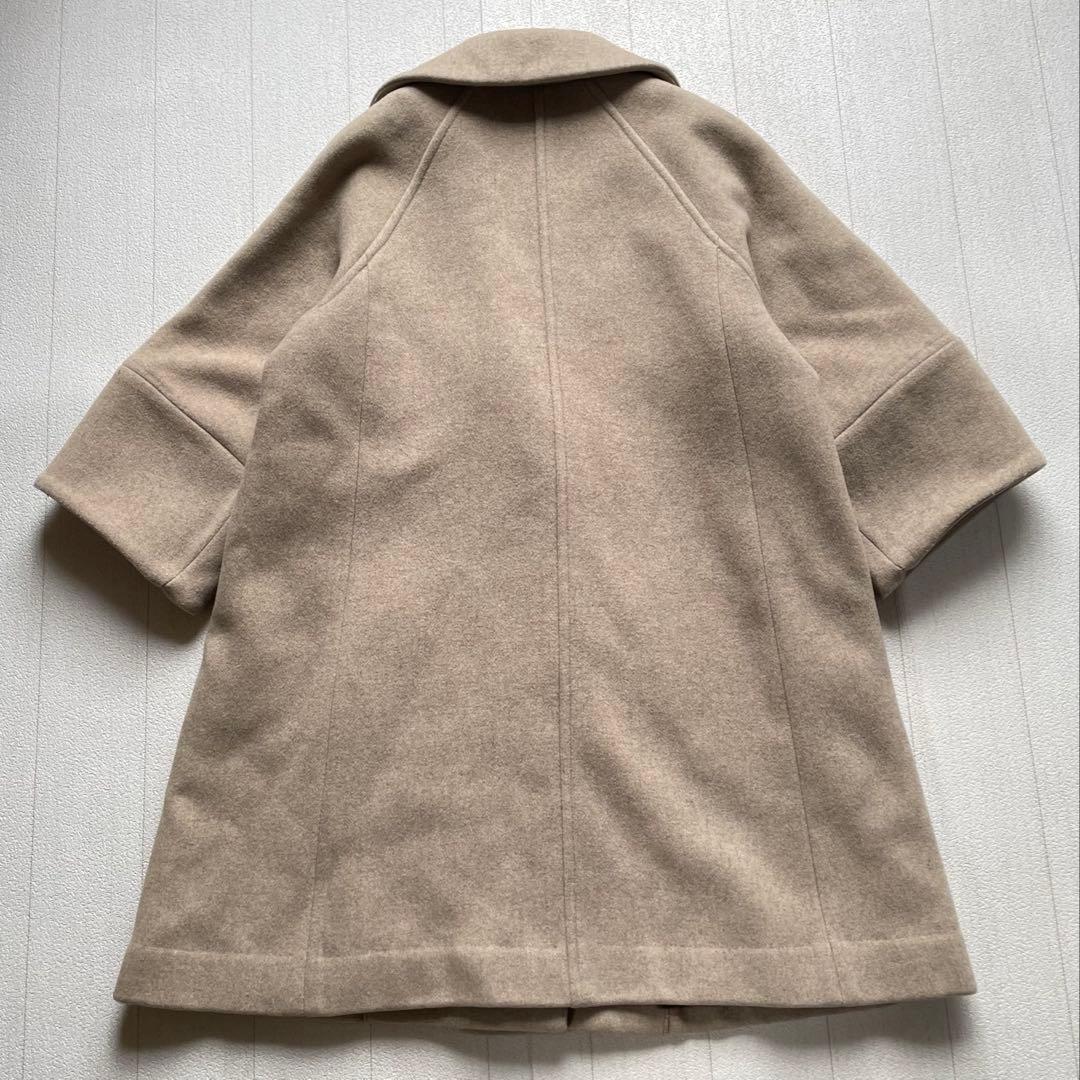 Sov. ダブルスタンダードクロージング カシミア混 ウールコート　F